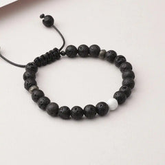 Kids White Howlite Diffuser Bracelet