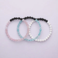 Diffuser Bracelet 3-Pack (Blue/Pink)