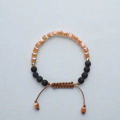 Glass Diffuser Bracelet (PEACHES & CREAM)