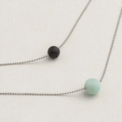 Pure Diffuser Necklace - Amazonite