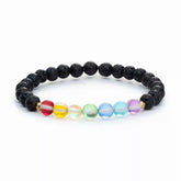 Glow Glass Mini Chakra Bracelet