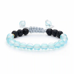 Kids Glow Glass Adjustable Bracelet (Blue)