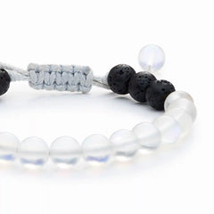 Kids Glow Glass Adjustable Bracelet (Clear)