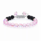 Kids Glow Glass Adjustable Bracelet (Pink)