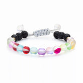 Kids Glow Glass Adjustable Bracelet (Rainbow)