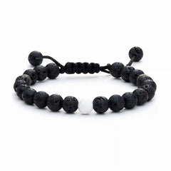 Kids White Howlite Diffuser Bracelet