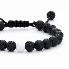 Kids White Howlite Diffuser Bracelet