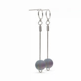 Glow Glass Drop Earrings