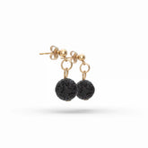 Single Lava Stone Diffuser Earrings