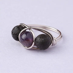 Amethyst Diffuser Ring
