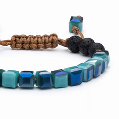 Kids Glass Diffuser Bracelet (Jade)