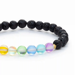 Glow Glass Mini Chakra Bracelet