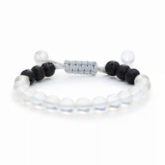 Kids Glow Glass Adjustable Bracelet (Clear)