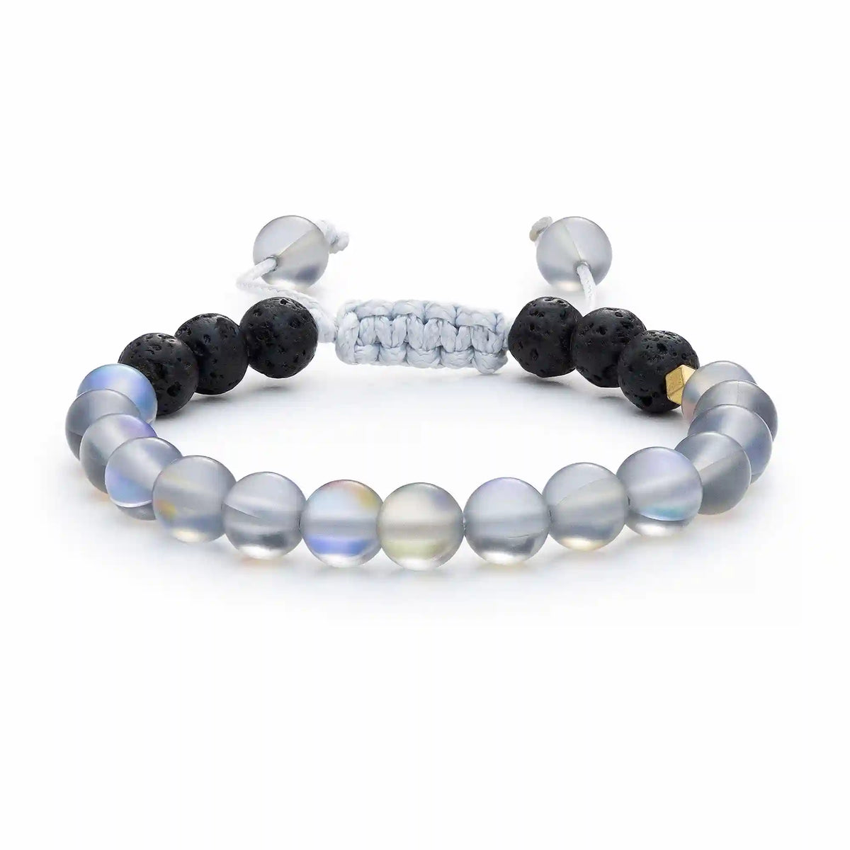 Kids Glow Glass Adjustable Bracelet (Grey)