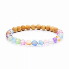 Glow Glass Wood Diffuser Bracelet