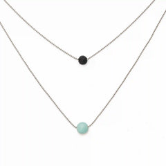 Pure Diffuser Necklace - Amazonite