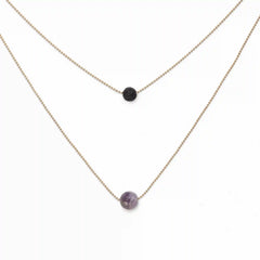 Pure Diffuser Necklace - Amethyst