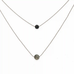 Pure Diffuser Necklace - Pyrite