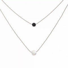 Pure Diffuser Necklace - White Howlite