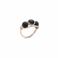 African Turquoise Diffuser Ring