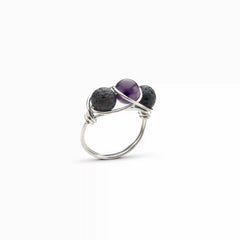 Amethyst Diffuser Ring