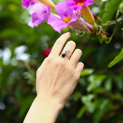 Double Wrap Amazonite Ring